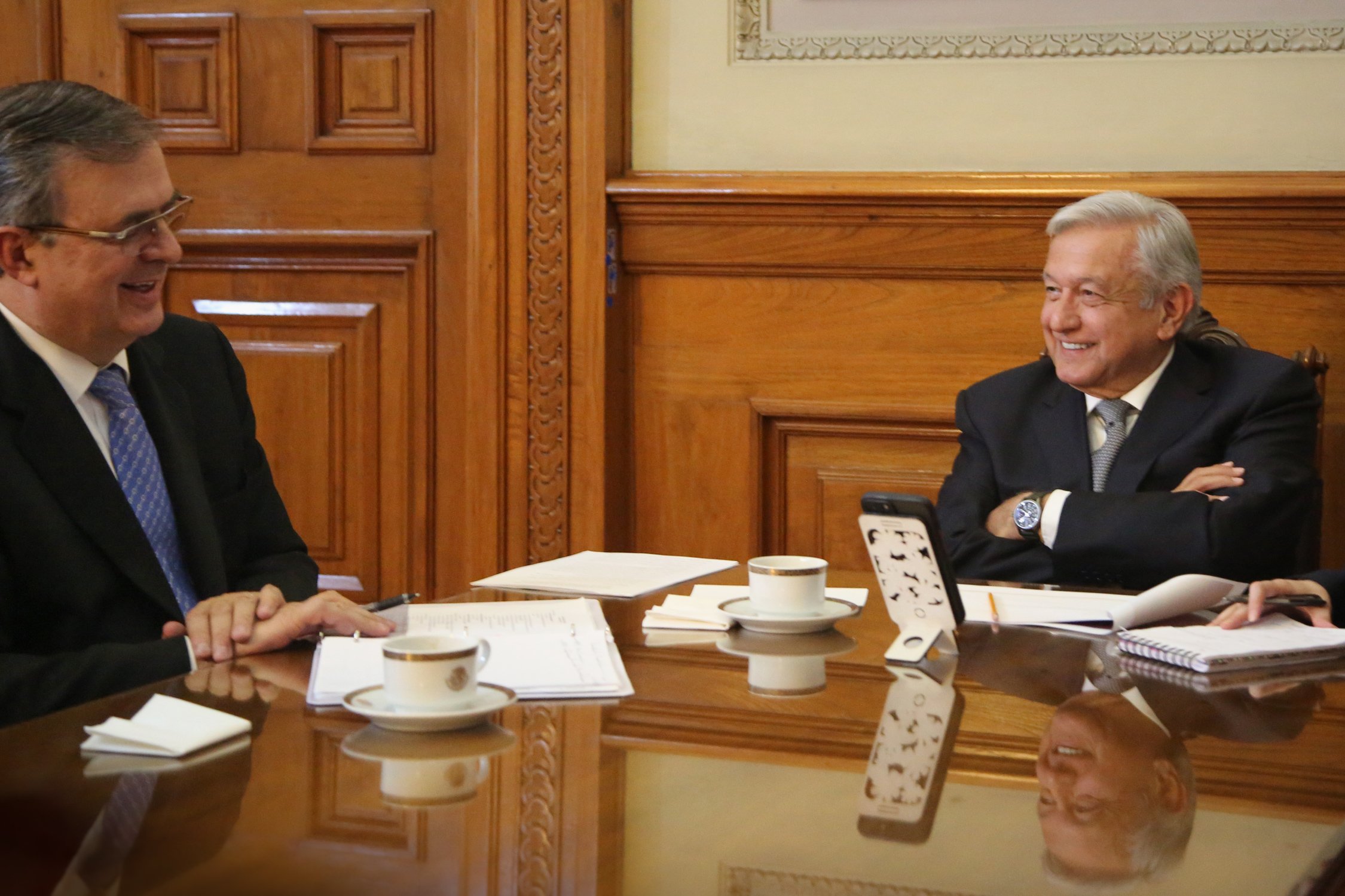 Conversación con Kamala Harris fue buena: AMLO