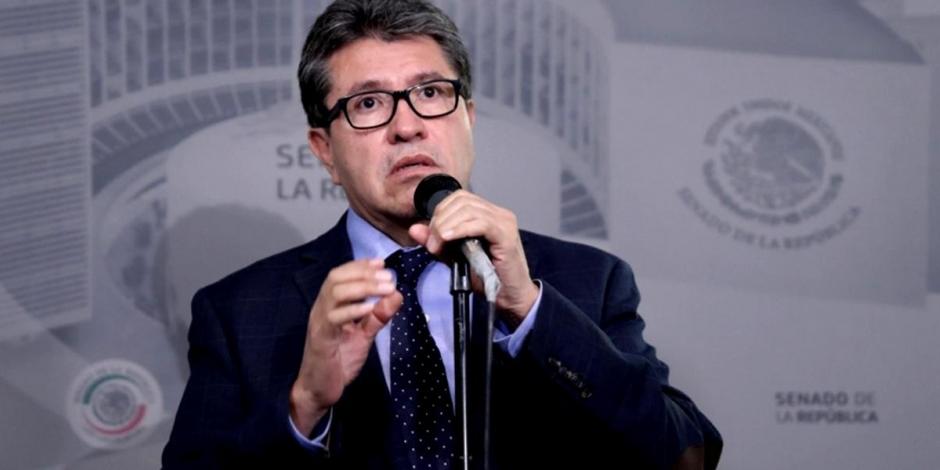 Monreal reprocha a Google, Facebook, Twitter y TikTok porque le “frenaron” una iniciativa