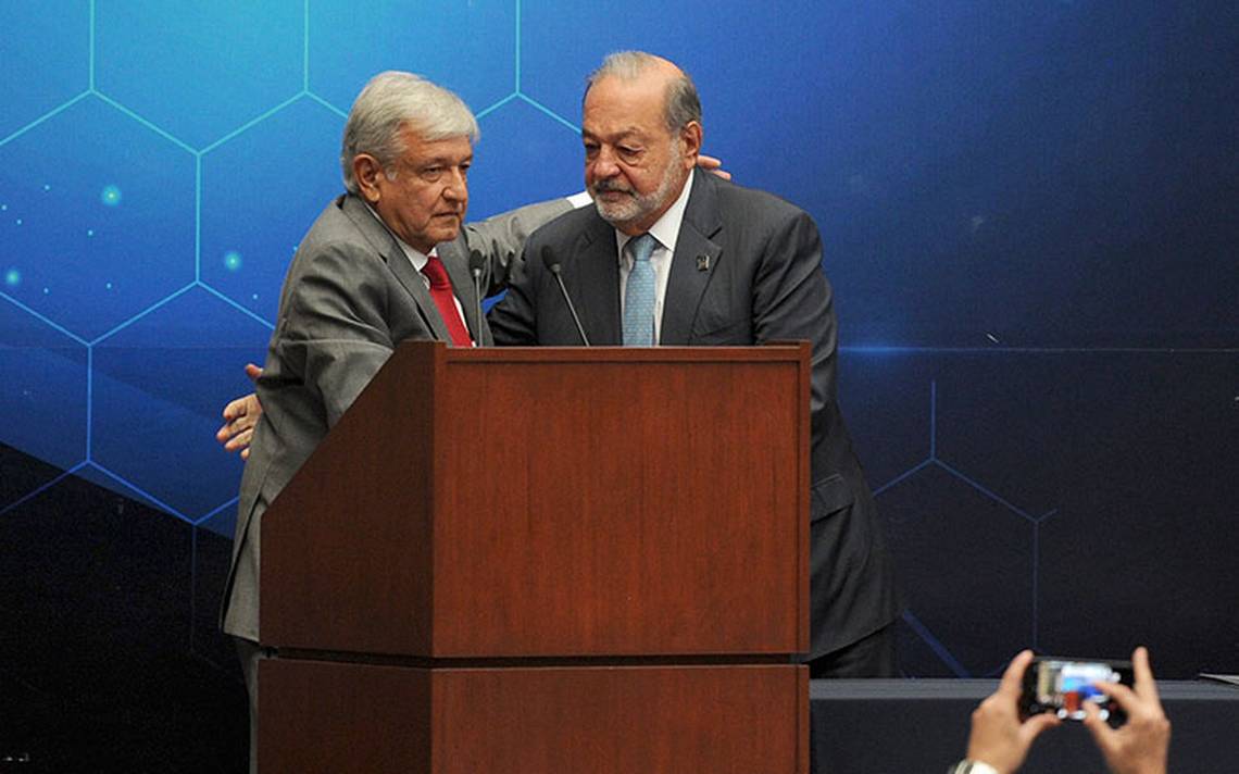 No es cierto que todo México es territorio Telcel: AMLO a Carlos Slim