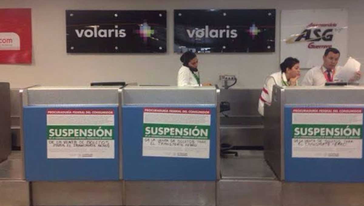Profeco coloca sellos de suspensión a Volaris y Viva Aerobús por cobrar equipaje de mano