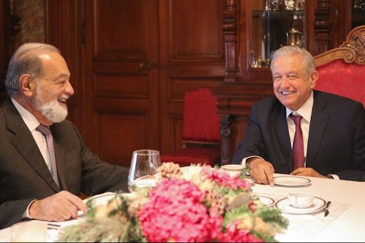 AMLO desayuna con Carlos Slim, asegura que es un buen empresario que contribuye al desarrollo del país