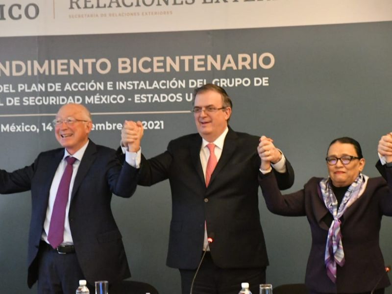 Instalan México y Estados Unidos Grupo de Alto Nivel de Seguridad