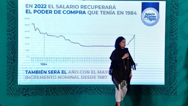 Aumento al salario mínimo beneficiará a 6.3 millones de trabajadores: STPS