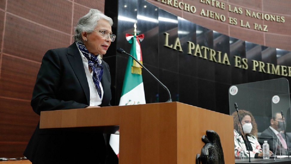 Es improcedente que Senado presente controversia contra acuerdo que ‘blinda’ obras: Sánchez Cordero