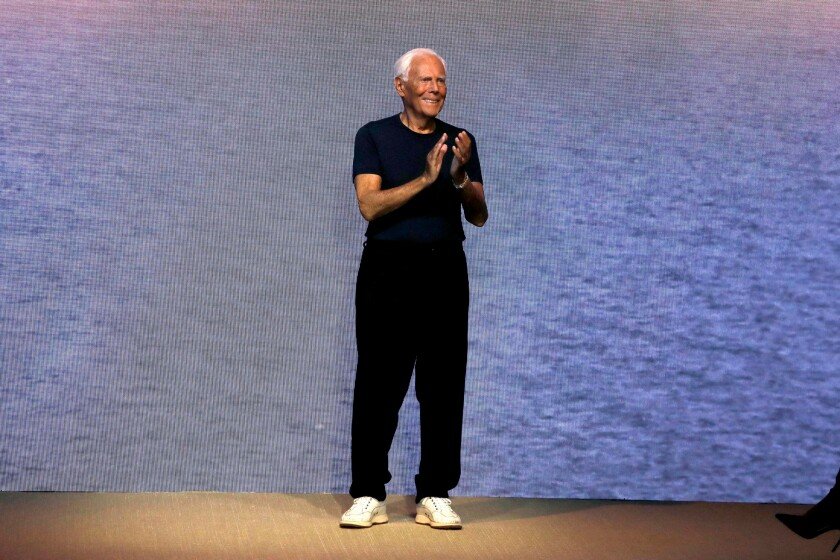 Armani cancela los desfiles de Milán y París por Ómicron