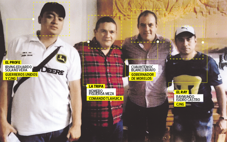 Cuauhtémoc Blanco acusó de guerra sucia foto publicada con supuestos narcos