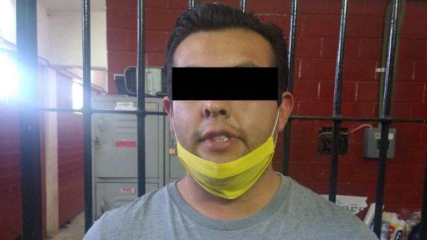 Detienen a primera persona en Ecatepec por no usar cubrebocas