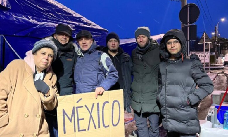 Llegan a nuestro país, mexicanos refugiados por el conflicto en Ucrania