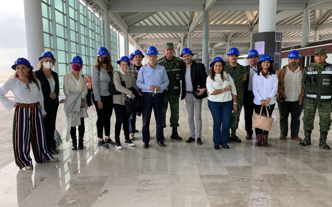 Gobierno arma paseo ciclista para conocer el Aeropuerto Internacional Felipe Ángeles