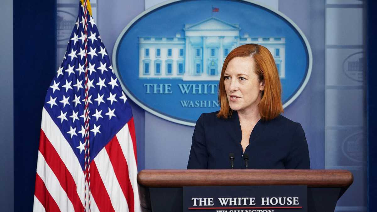 Jen Psaki, portavoz de la Casa Blanca, da positivo a covid-19