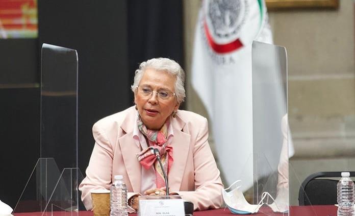 Es “fake news”: Olga Sánchez sobre rumor de su renuncia al Senado