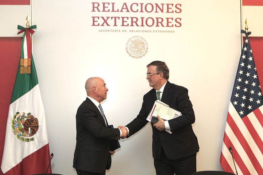 Construiremos un sistema de inmigración seguro ordenado y humano: Mayorkas tras reunión con AMLO 