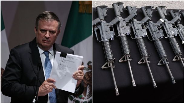 Demanda contra empresas fabricantes de armas de EU sigue adelante: Ebrard