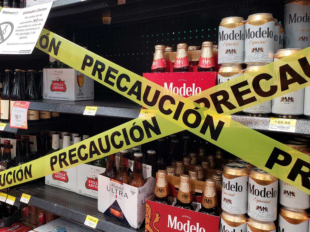 Habrá ley seca en CDMX por consulta de revocación de mandato￼