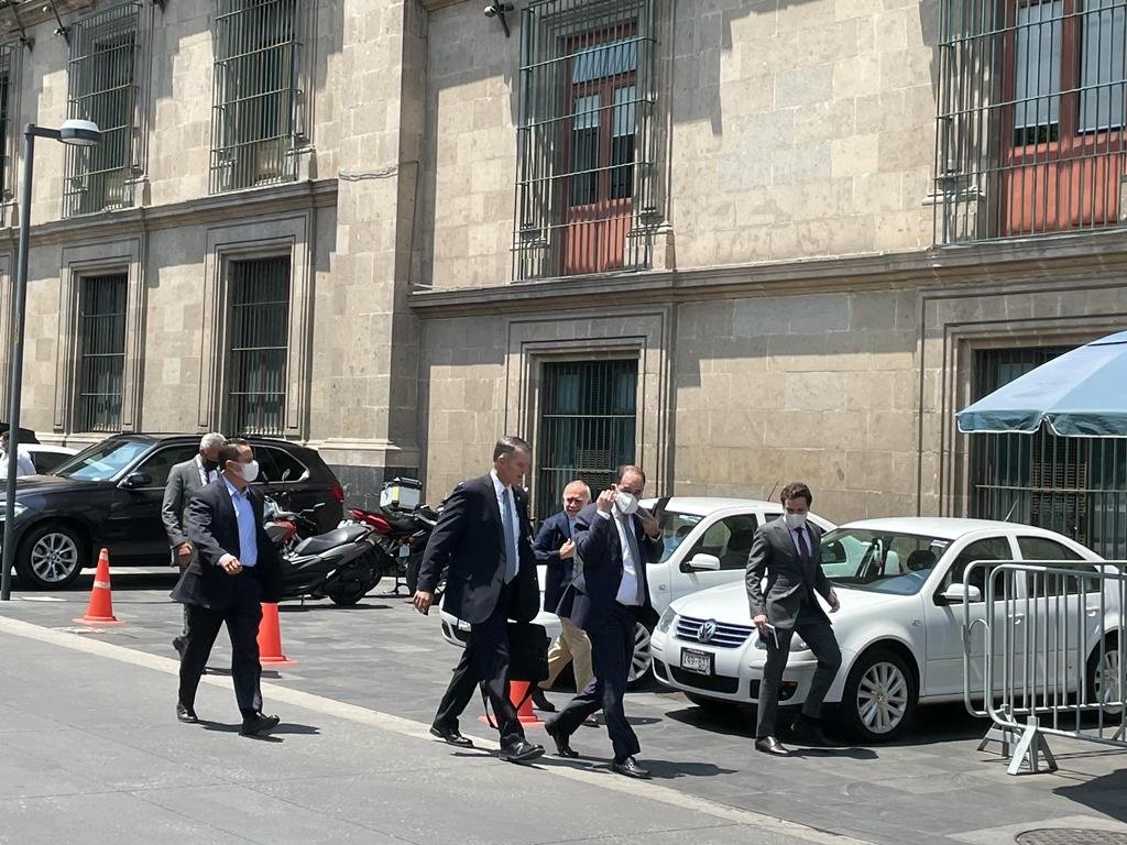 AMLO recibe a empresarios de Nuevo León en Palacio Nacional￼