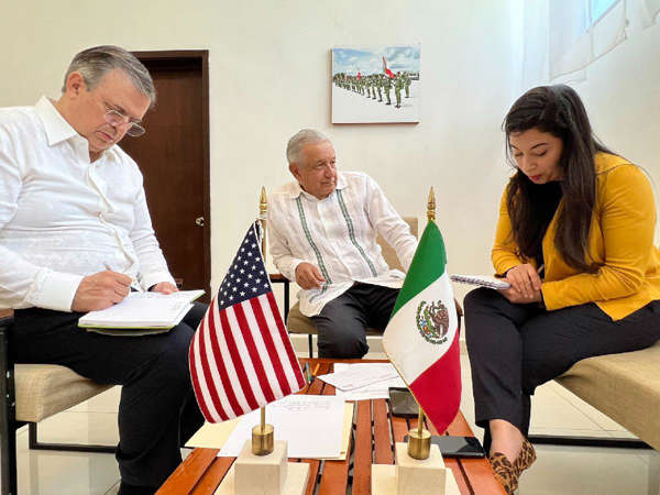 Llamada con Biden fue «cordial»: López Obrador; Ebrard irá a EU para dar continuidad a temas