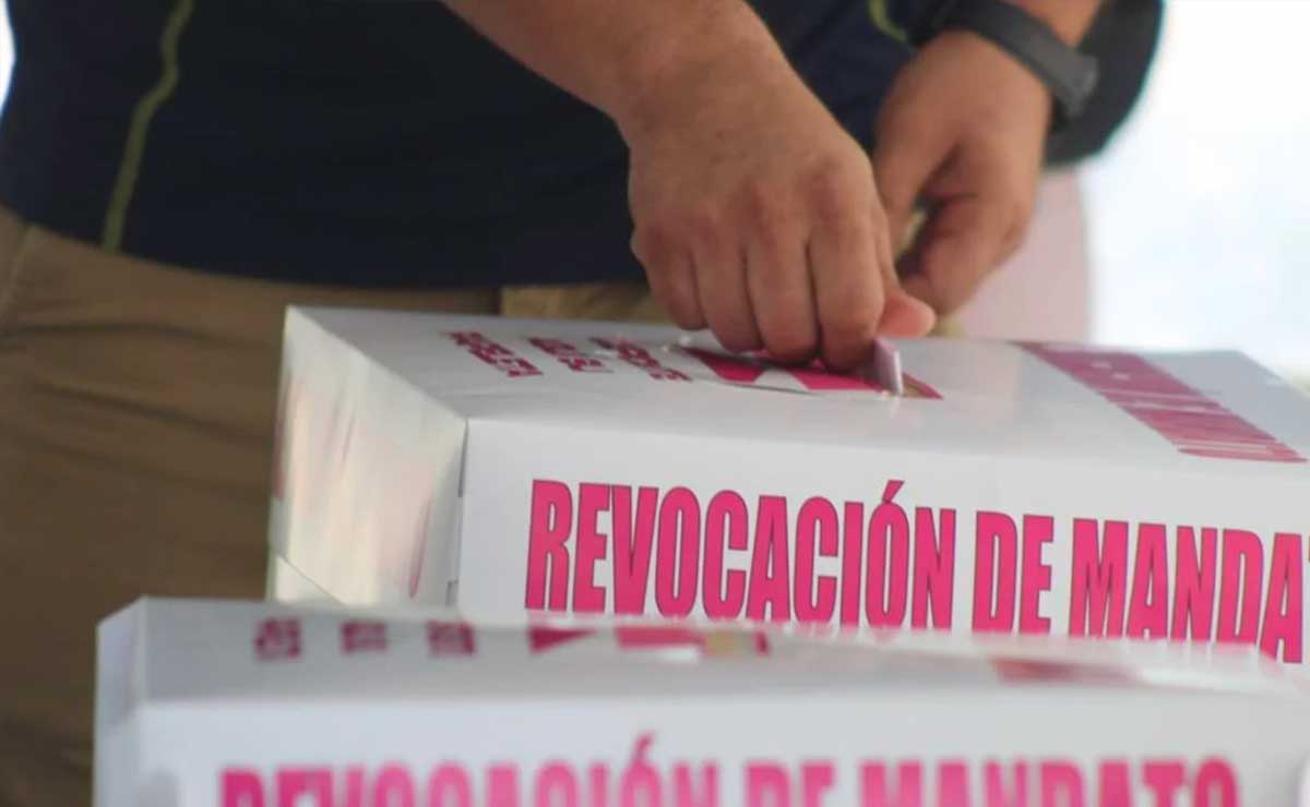 Estima conteo rápido del INE participación de hasta 18% en revocación de mandato