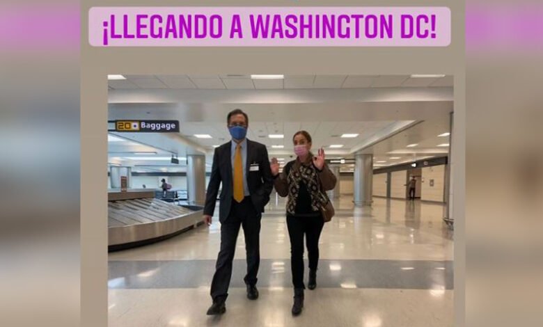 Beatriz Gutiérrez alista conmemoración del 5 de mayo en Washington