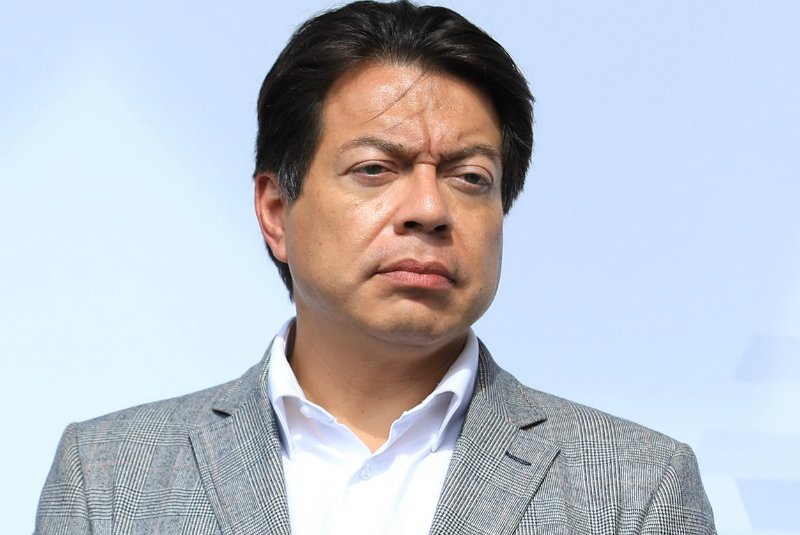 Mario Delgado y Horacio Duarte se reunieron con AMLO en Palacio Nacional