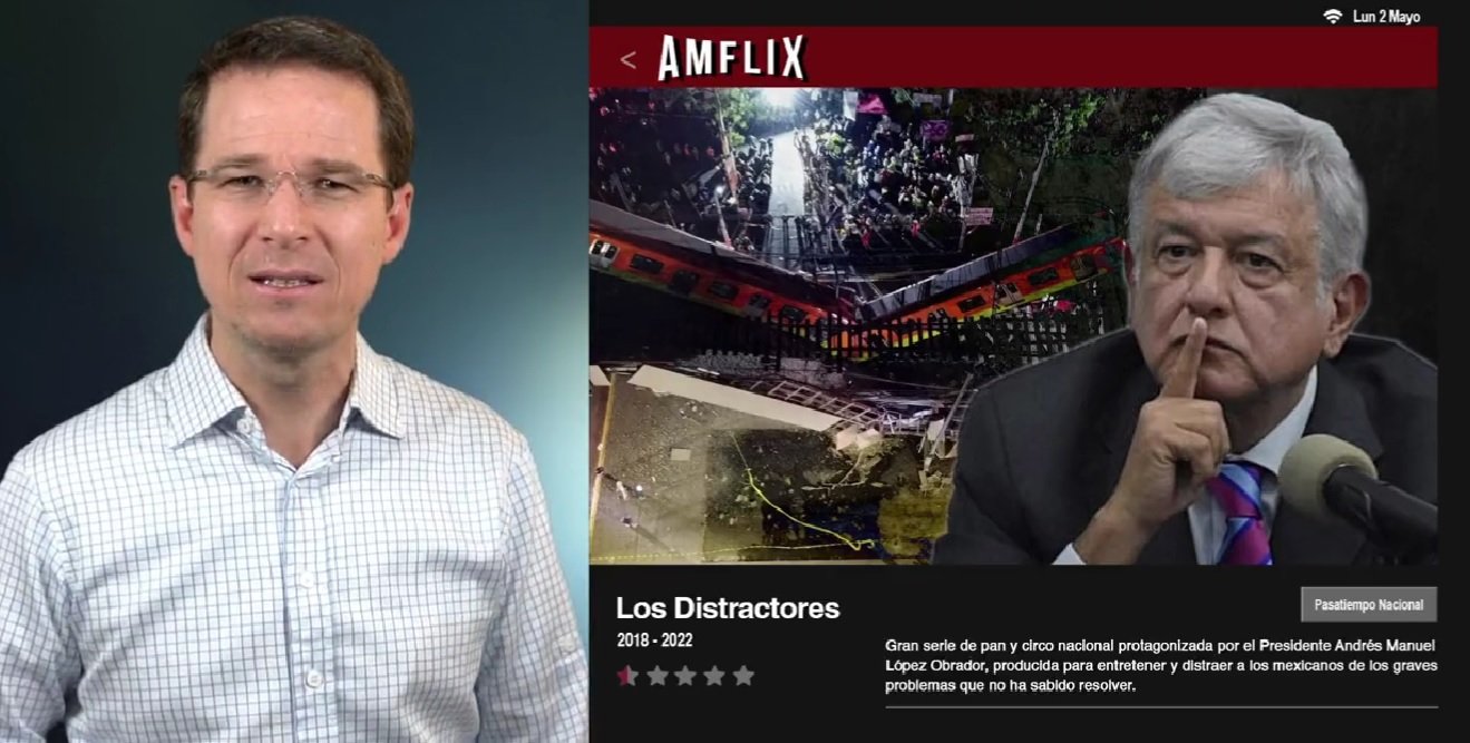 Anaya acusa que reforma electoral de AMLO es un nuevo capítulo para distraer de la L12
