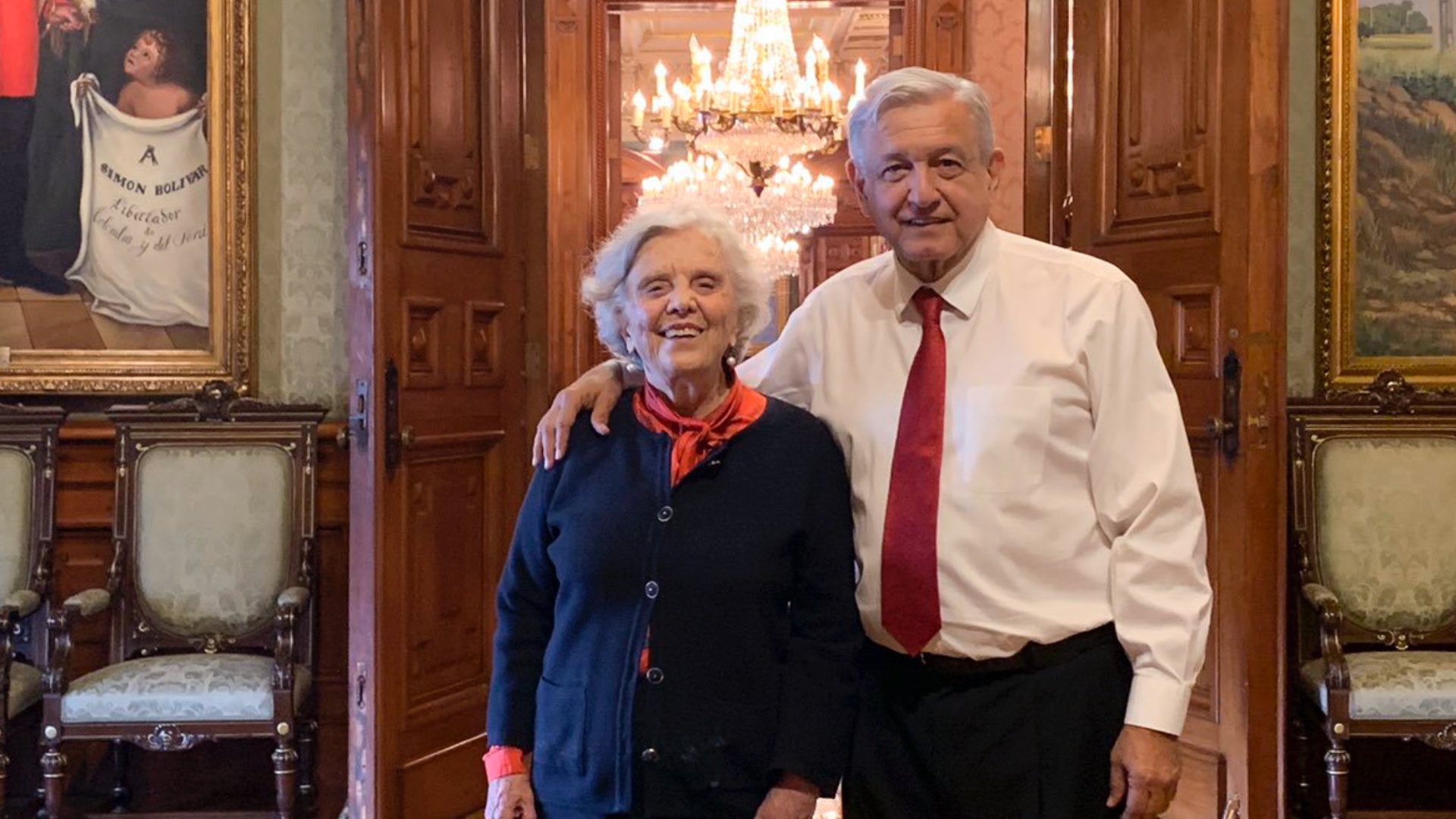 La investidura presidencial es la razón por la que AMLO no asiste a la entrega de la Belisario Domínguez a Elena Poniatowska