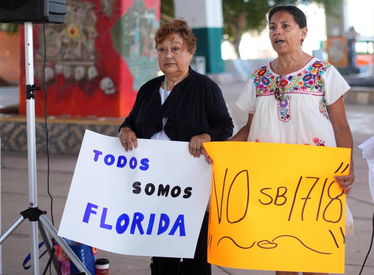 Protesta masiva en Florida contra la ley SB 1718 y demanda de una reforma migratoria integral