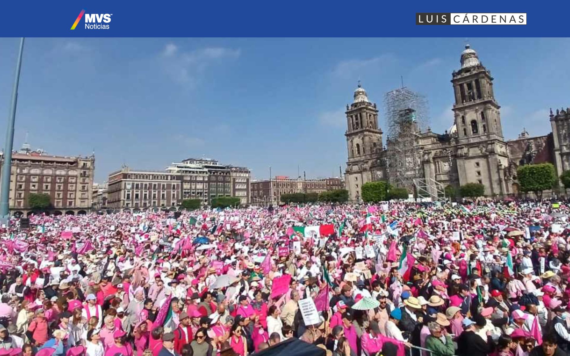 La manifestación por la democracia y elregistro de Claudia a la presidencia – Ezra Shabot