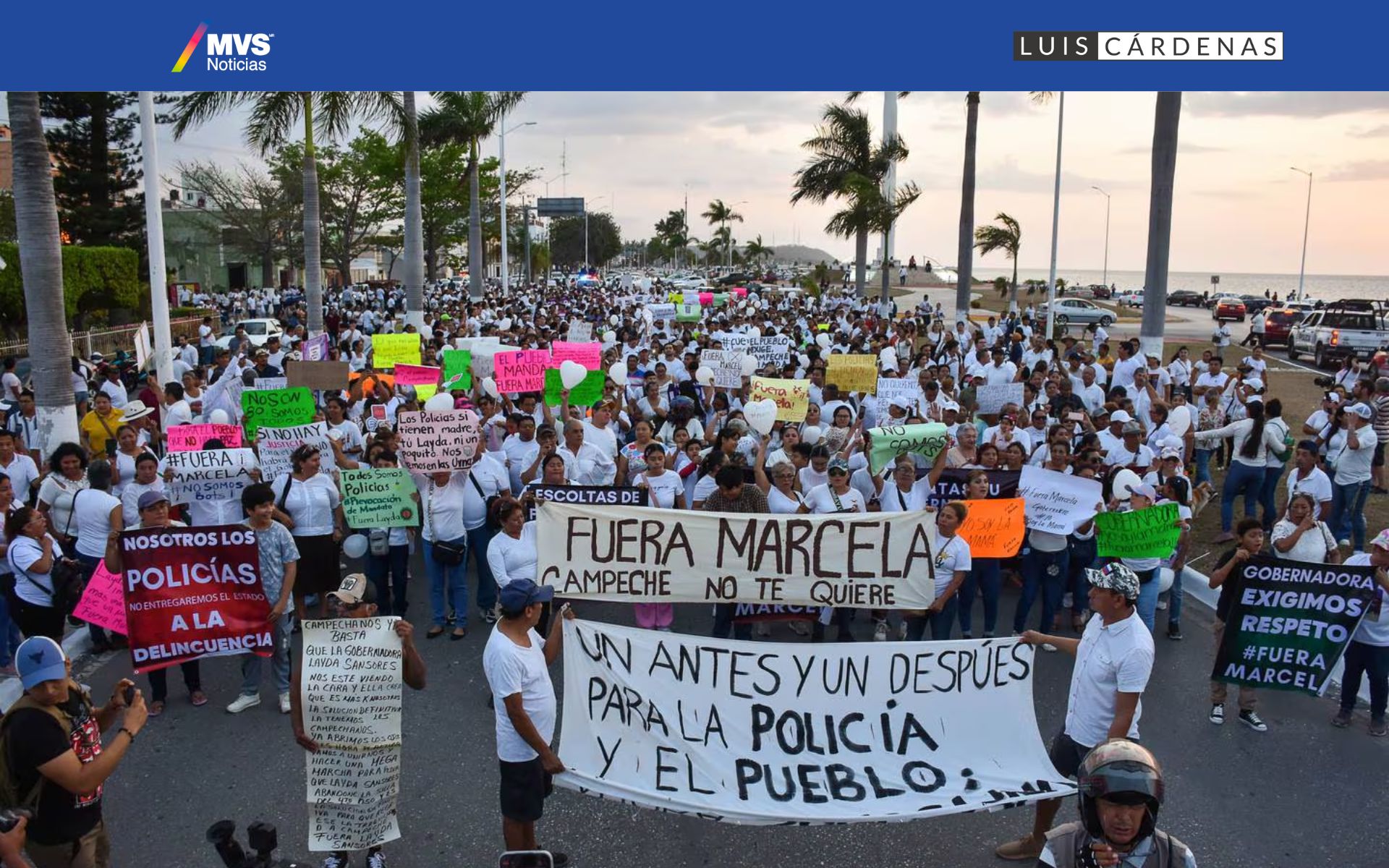 ¿Qué está pasando en Campeche? Policía estatal demanda cambios en seguridad
