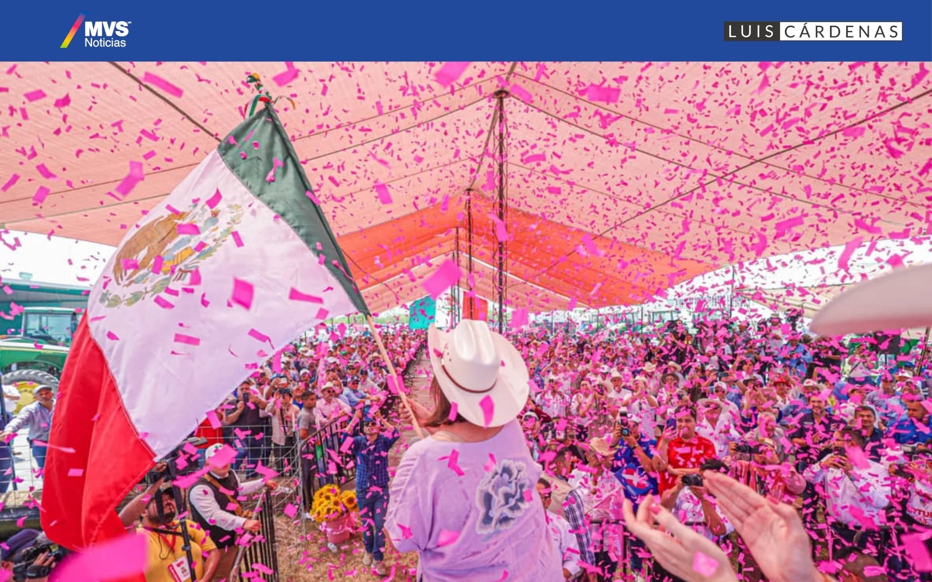 Guadalupe Acosta Naranjo Explica el Rol de Xóchitl Gálvez en la Marea Rosa