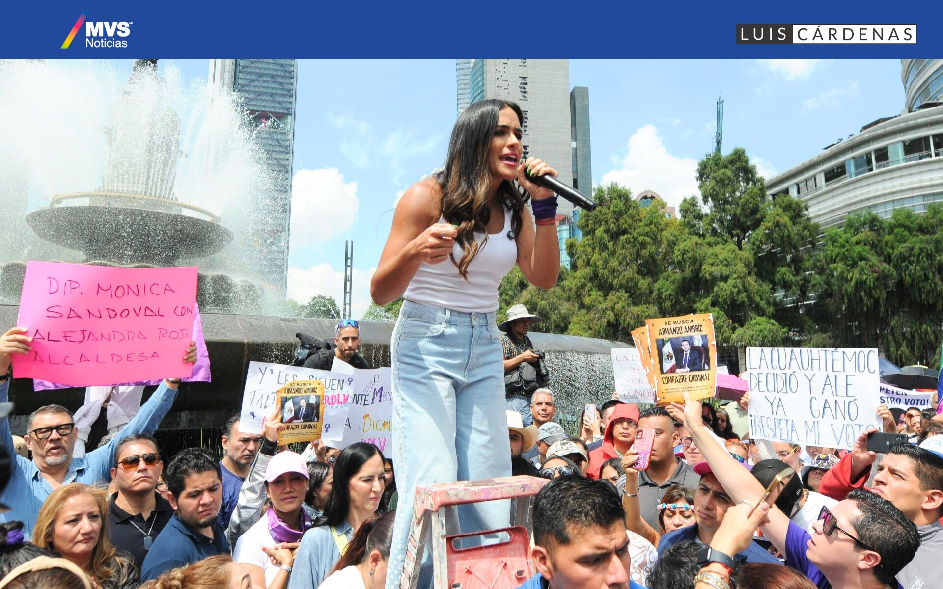 Controversia en Cuauhtémoc: Alessandra Rojo de la Vega enfrenta anulación electoral